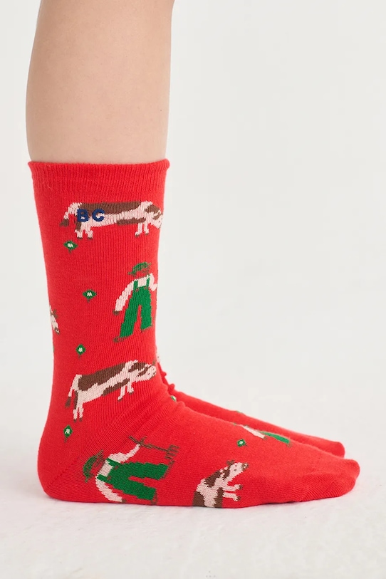 Fiú Bobo Choses gyerek zokni Farm Adventure 126AI001 piros