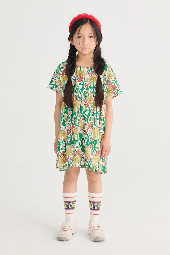 Bobo Choses gyerek zokni Pickles The Dog bézs 126AI003