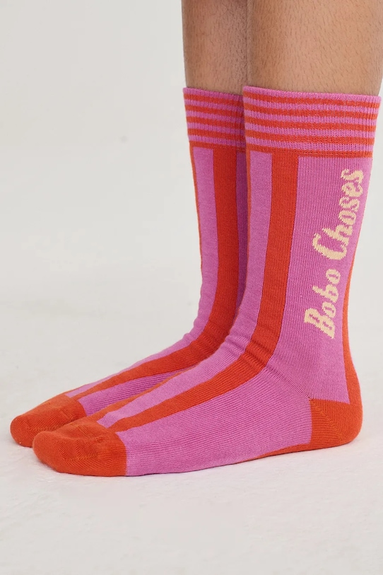 Fiú Bobo Choses gyerek zokni 126AI005 rózsaszín
