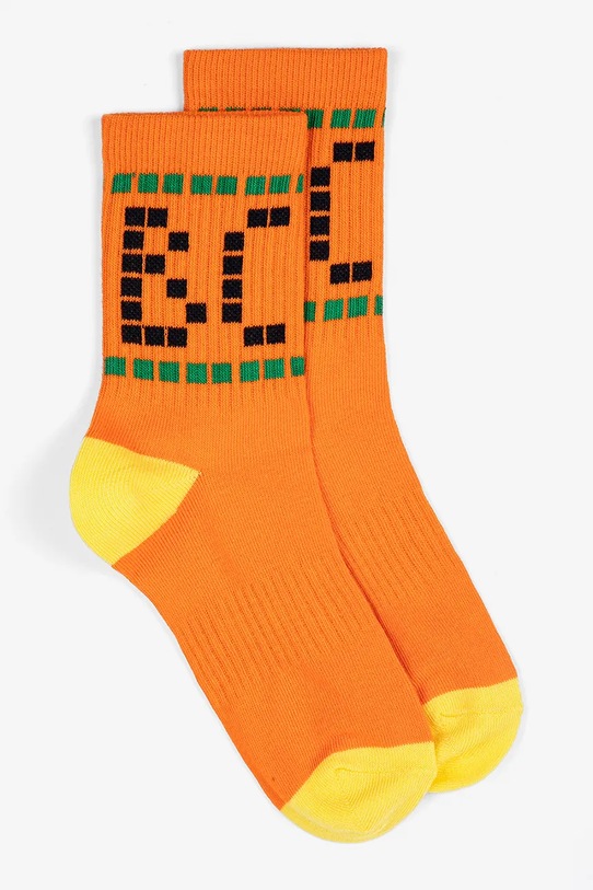 Chłopiec Bobo Choses skarpetki dziecięce 2-pack 126AI012 pomarańczowy