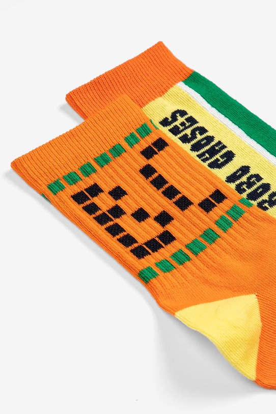 Bobo Choses skarpetki dziecięce 2-pack pomarańczowy 126AI012