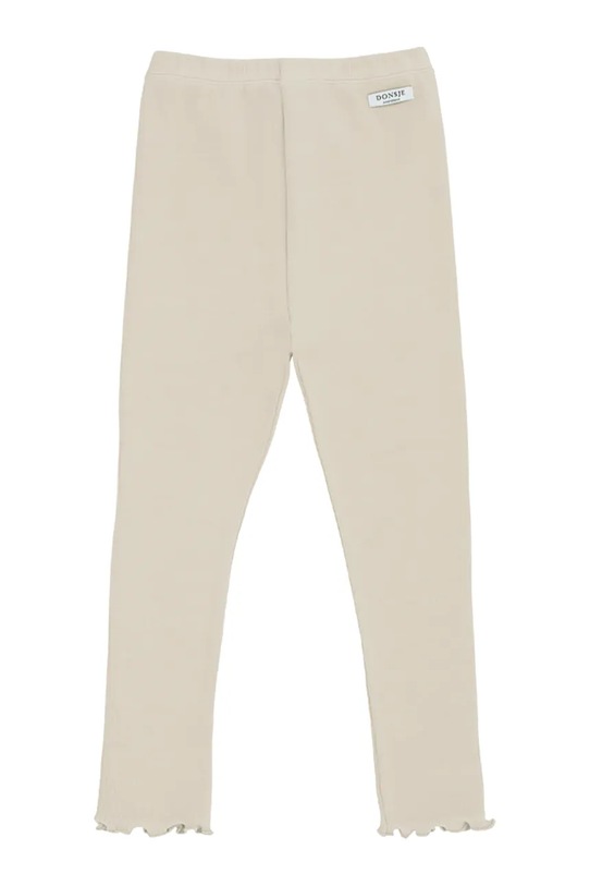 Donsje legginsy niemowlęce Joline Leggings z elastanem beżowy 4080000.74.92