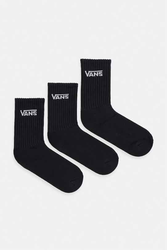 Vans ponožky detské 3-pak čierna VN000Q1PBLK1