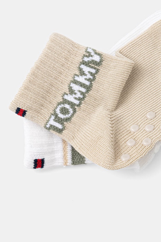 Tommy Hilfiger skarpetki dziecięce 2-pack 701238519.PPY2 beżowy SS26