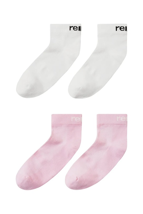 Reima skarpety dziecięce Nilkat 2-pack różowy 5300300A.PPY2
