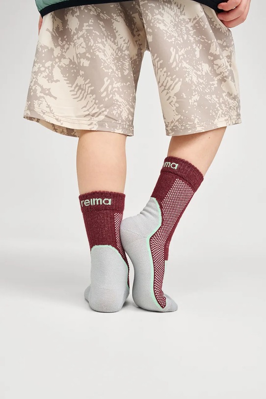 Chłopiec Reima skarpety dziecięce Kuivuri 5300349A.PPY2 czerwony