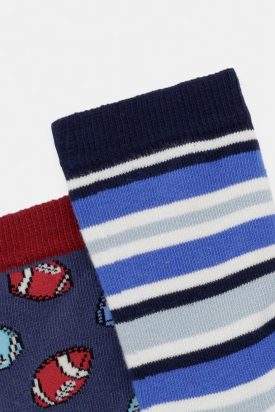 United Colors of Benetton skarpety dziecięce 2-pack 6AO3R7007.G.Stagionale niebieski SS26