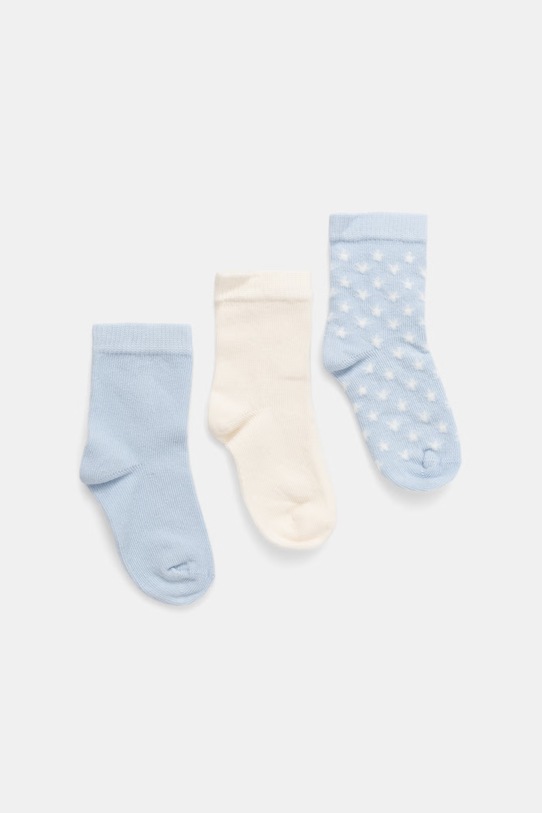 United Colors of Benetton skarpety dziecięce 3-pack niebieski 6AO3R700G.W.Stagionale