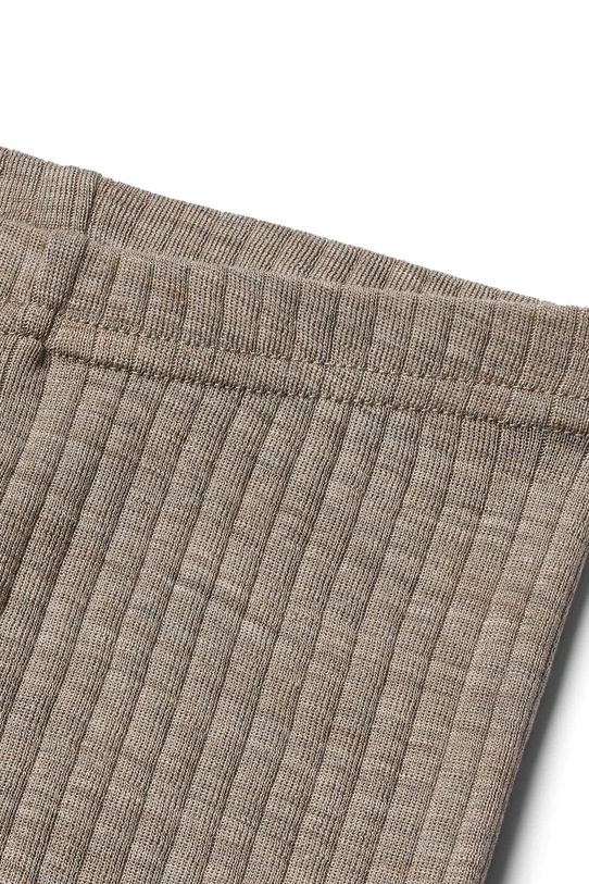 Chłopiec Wheat legginsy dziecięce z dodatkiem wełny 0855k.781 beżowy