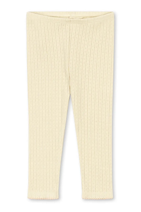 Konges Sløjd клин за деца от памук MINNIE PANTS GOTS жълт KS105480.PPY2