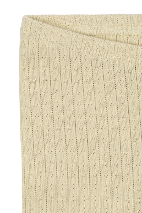 Момче Konges Sløjd клин за деца от памук MINNIE PANTS GOTS KS105480.PPY2 жълт