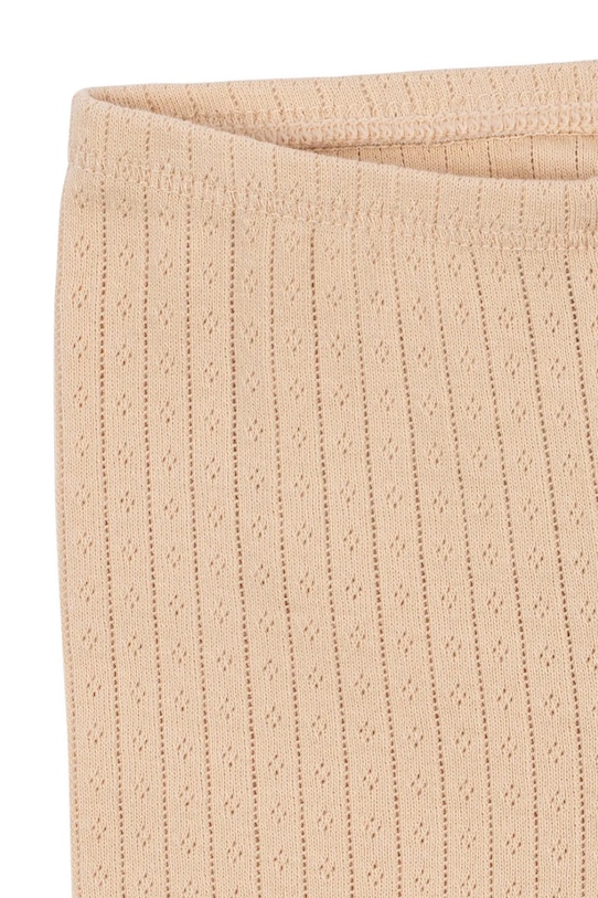 CHLAPEC Konges Sløjd legíny dětské bavlněné MINNIE PANTS GOTS KS105480.PPY2 béžová