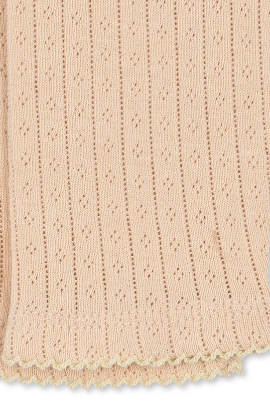 Konges Sløjd legíny dětské bavlněné MINNIE PANTS GOTS béžová KS105480.PPY2