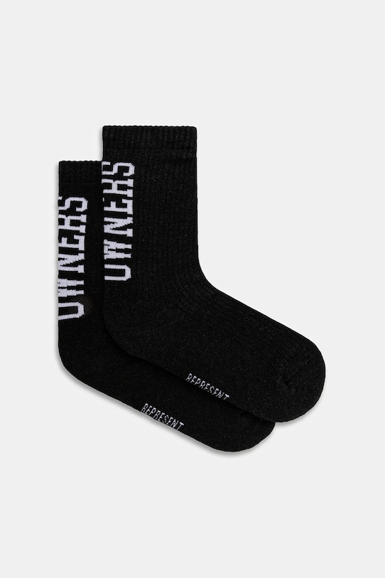 Шкарпетки Represent Owners дрібний узор чорний OCM100055.02