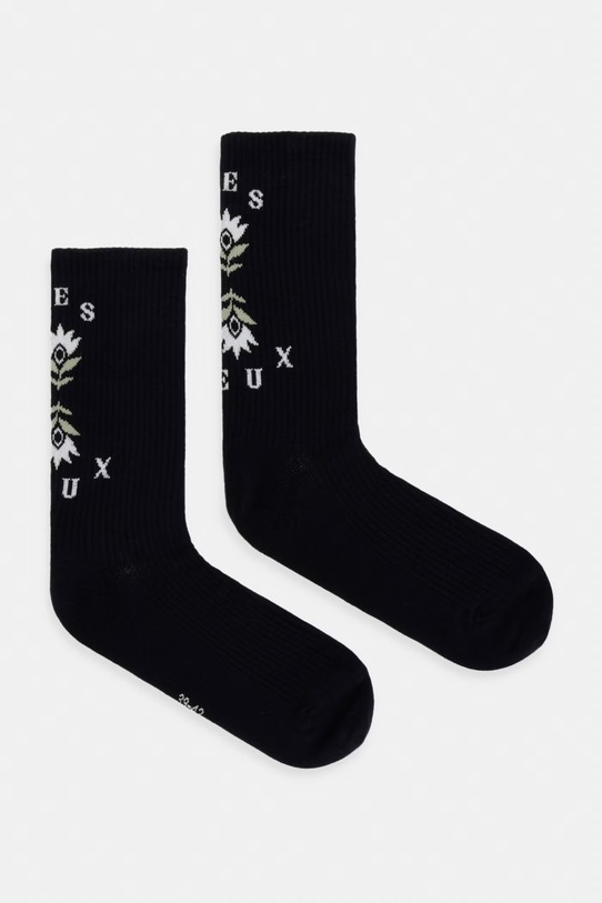 Les Deux skarpety męskie 2-pack czarny 1001404