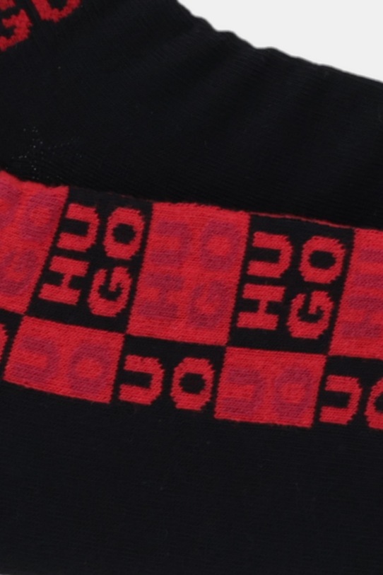 HUGO skarpetki 2-pack 2P AS AARON CC 50553167 czarny SS26