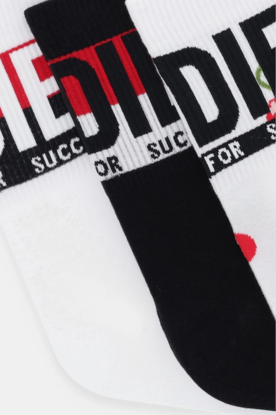 Diesel skarpetki SKM-RAY 3-pack 00SAYJ.0LKDV biały SS26