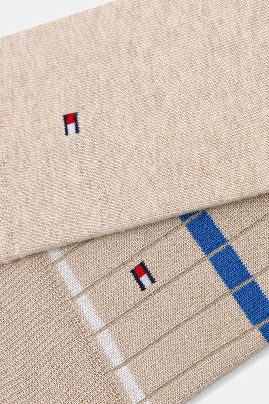 Tommy Hilfiger skarpety męskie 701238496 beżowy SS26