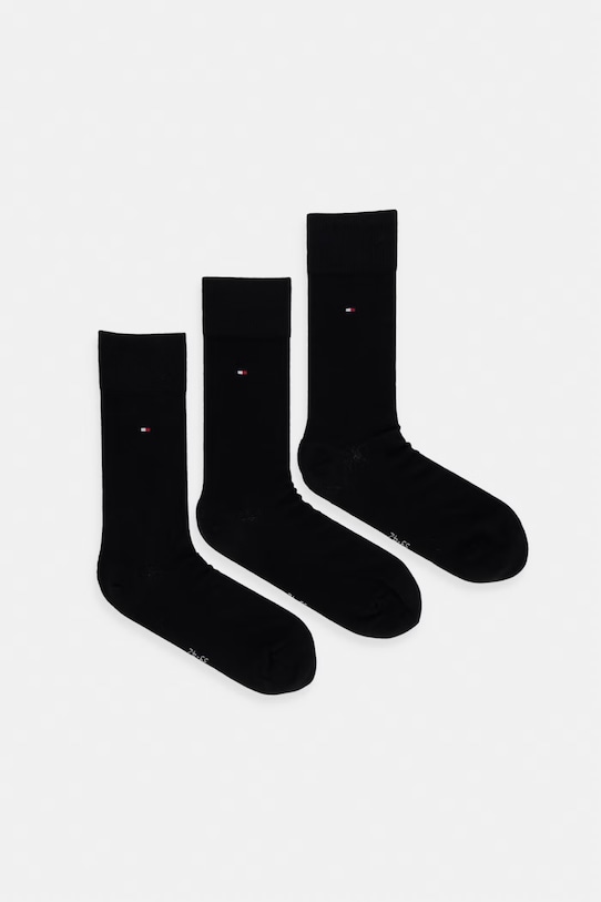 Tommy Hilfiger skarpety męskie 3-pack czarny 701239616
