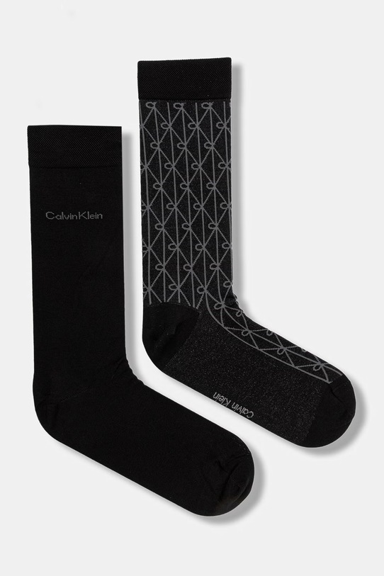 Calvin Klein skarpety męskie 2-pack czarny 701237677