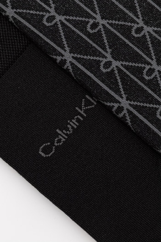 Calvin Klein skarpety męskie 2-pack 701237677 czarny SS26