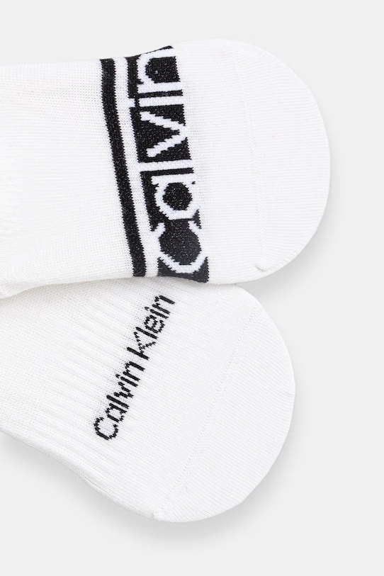 Calvin Klein skarpety stopki męskie 701237876 biały SS26