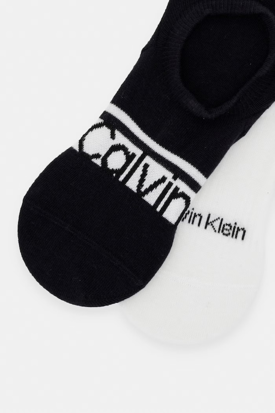 Calvin Klein skarpety stopki męskie 701237876 czarny SS26