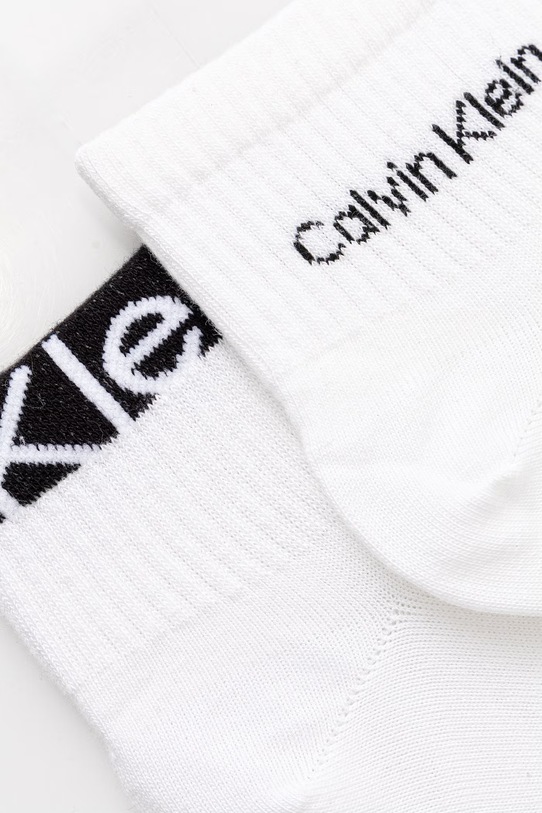 Calvin Klein skarpety męskie 2-pack 701237874 biały SS26
