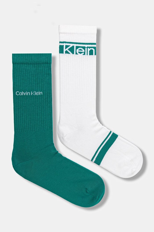 Calvin Klein skarpety męskie zielony 701238808