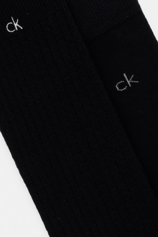 Calvin Klein skarpety męskie 2-pack 701239283 czarny SS26