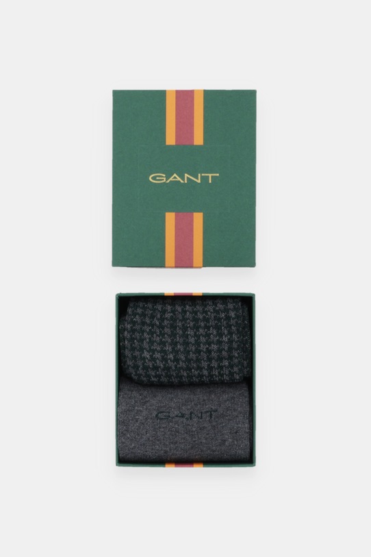 Odzież Gant skarpetki 2-pack 9960357 szary