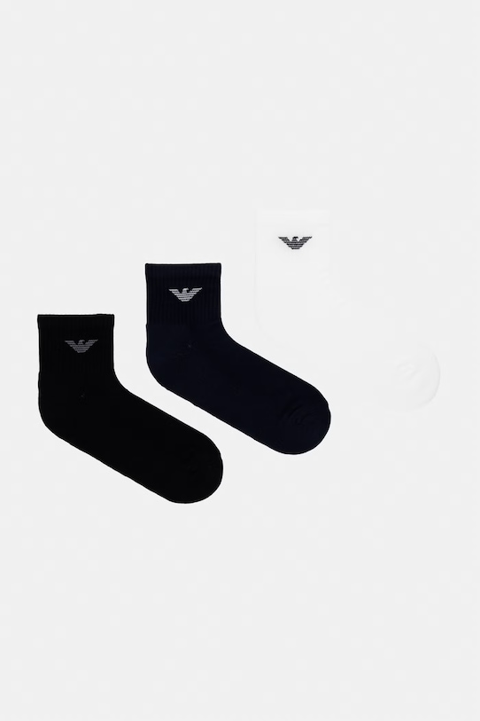 Emporio Armani Underwear skarpetki 3-pack skarpetki długie biały EM000551.AF14499