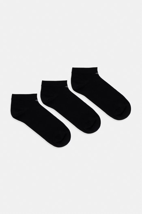 Emporio Armani Underwear șosete 3-pack sosete lungi negru EM000550.AF14446