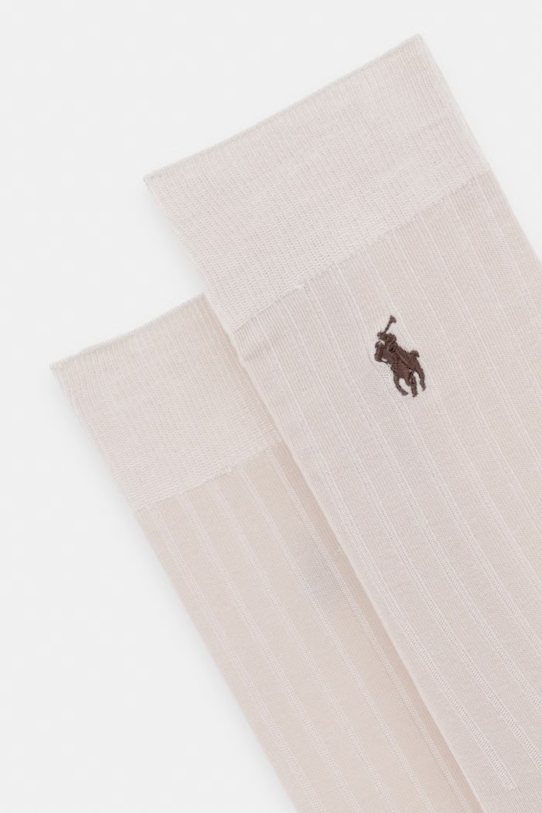 Polo Ralph Lauren skarpety męskie 449856155 beżowy SS26