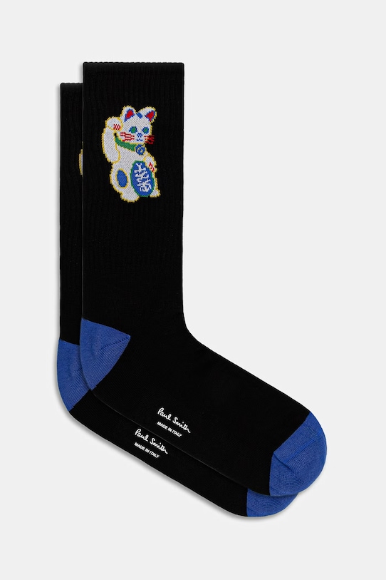 Носки Paul Smith LUCKY CAT длинные носки чёрный M1A.380CI.U859