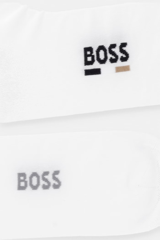 Κάλτσες BOSS 2-pack 50559426 λευκό SS26