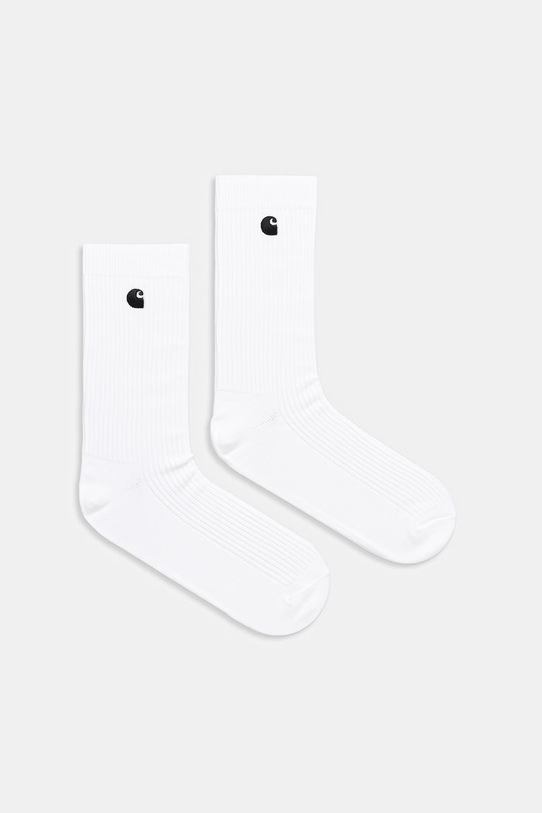 Carhartt WIP Madison Pack Socks skarpety męskie 2-pack biały I036750.1A6XX