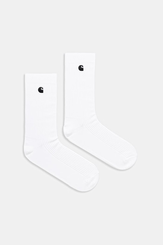 Carhartt WIP Madison Pack Socks skarpety męskie 2-pack biały I036750.1A6XX