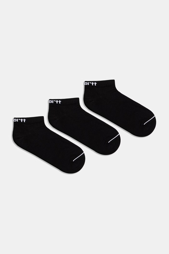 Carhartt WIP Script Sneakers Socks skarpety męskie 3-pack czarny I036749.1ZIXX