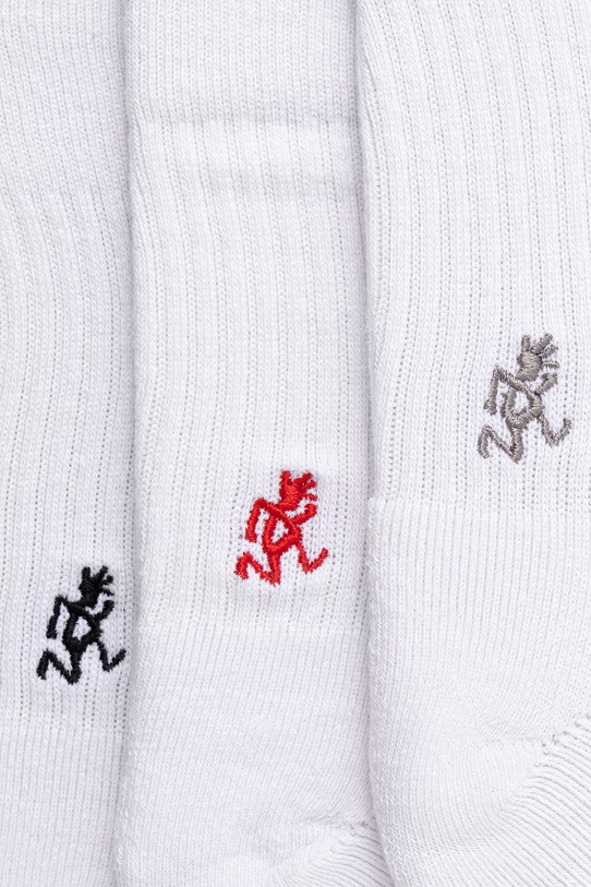 Gramicci BASIC CREW SOCKS skarpety męskie 3-pack SX.M06. biały SS26