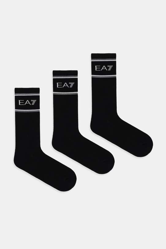 EA7 Emporio Armani skarpetki 3-pack skarpetki długie czarny AF18572.7X000381