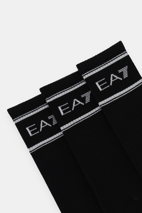 EA7 Emporio Armani skarpetki 3-pack AF18572.7X000381 czarny SS26