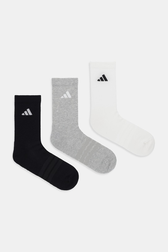 adidas skarpetki 3-pack nadruk szary KC9624