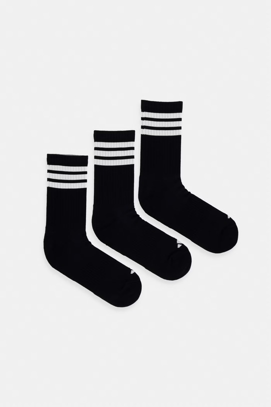 adidas skarpetki 3-pack skarpetki długie czarny KC9641