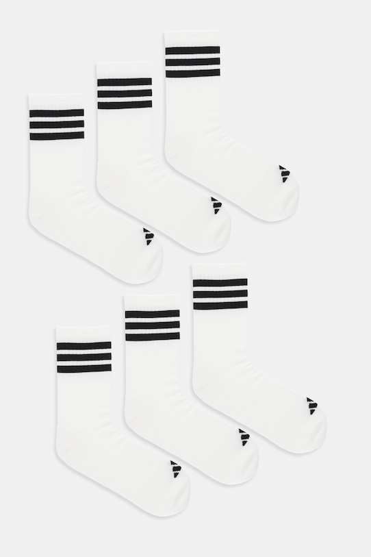adidas skarpetki 6-pack skarpetki krótkie biały KE5492