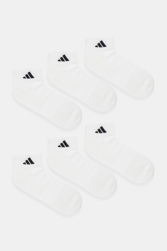 adidas skarpetki 6-pack nadruk biały KE5495