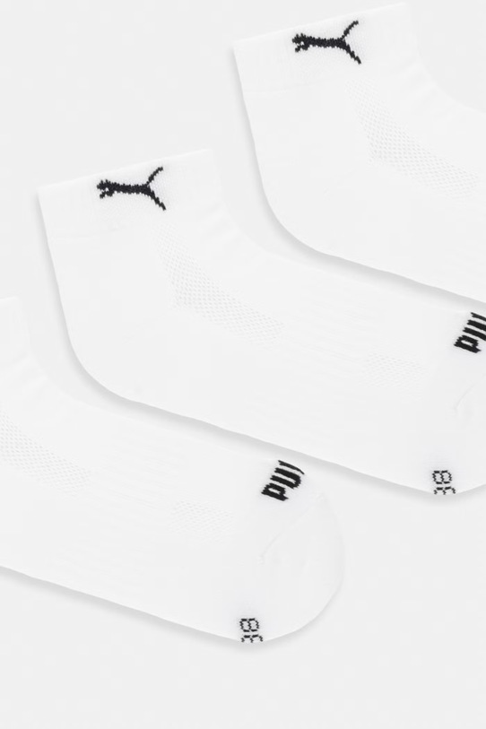 Puma skarpetki CUSHIONED QUARTER 3-pack 938581 biały SS26