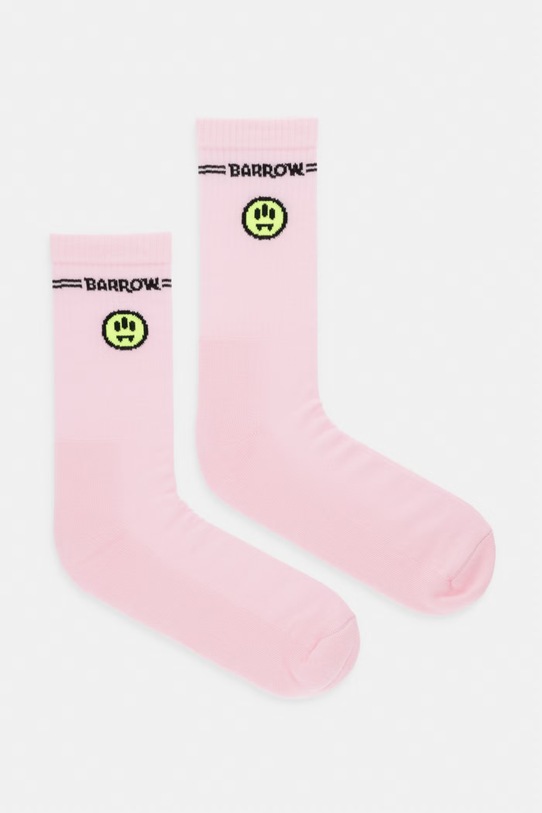Barrow skarpetki 2-pack skarpetki długie różowy S6BWUASO106