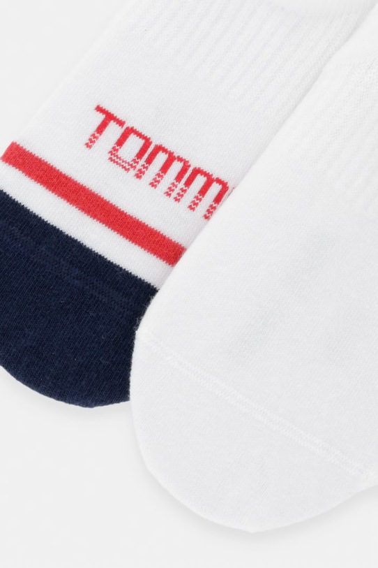 Tommy Jeans skarpety stopki 2-pack 701239161 biały SS26