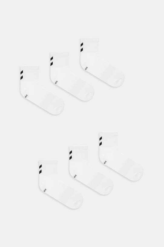 Hummel skarpetki 6-pack skarpetki długie biały 213252